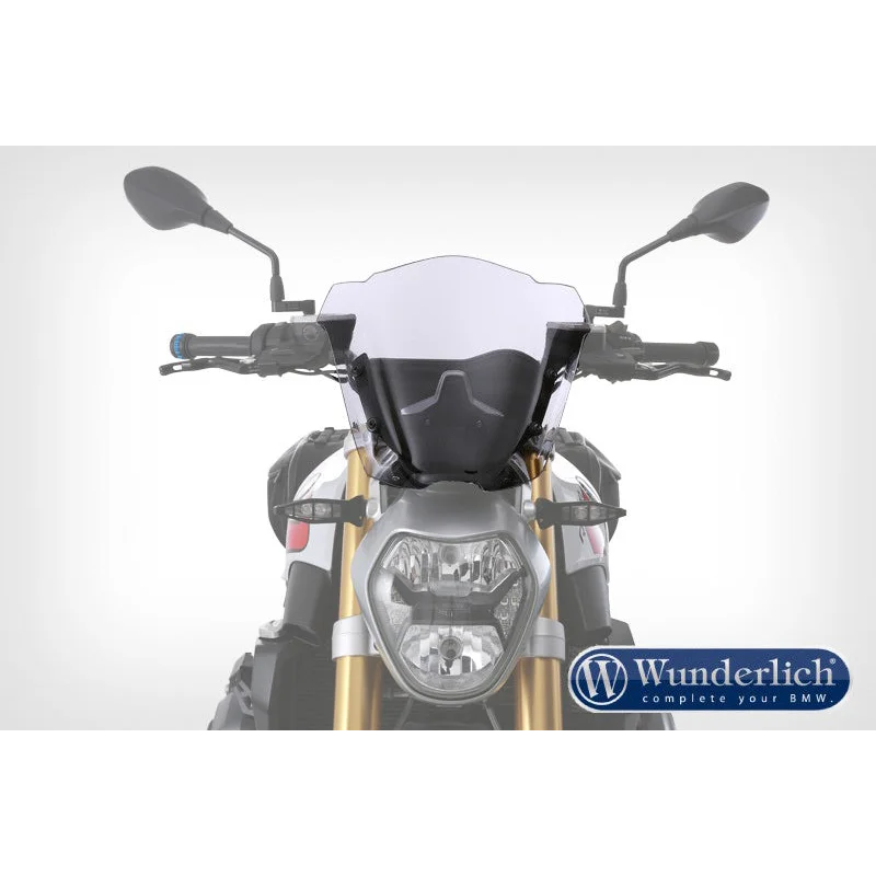 BMW R1200R Screens - Sporting (305mm) - Smoked Grey