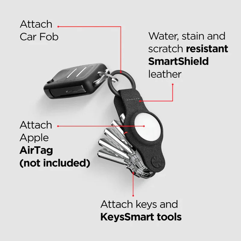 KeySmart® Air Flex - Vegan Leather