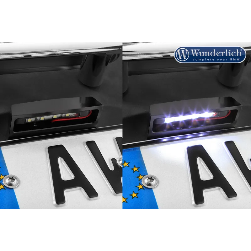 BMW K1600B Styling -  Licence Plate Holder LED