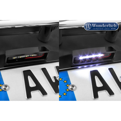 BMW K1600B Styling -  Licence Plate Holder LED