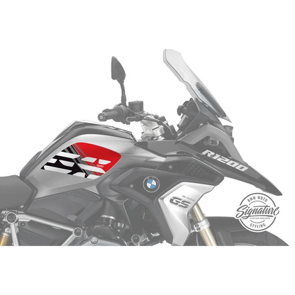BMW R 1250 GS -Sport Style - Anniversary Decorative Decal - Black-Red