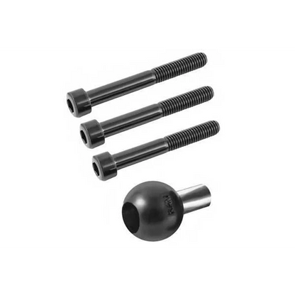 RAM BASE - Mirror Screws M8 * 1.25 (3 Size) Male Thread 25mm (1") Ball