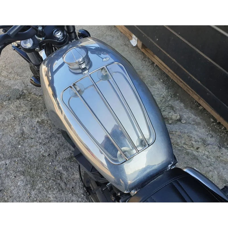 Universal Carrier Aero Parcel Rack - Stainless Steel - Stainless Steel