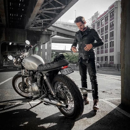 Triumph Bonville Seat- Skinny Black (The Mamba)