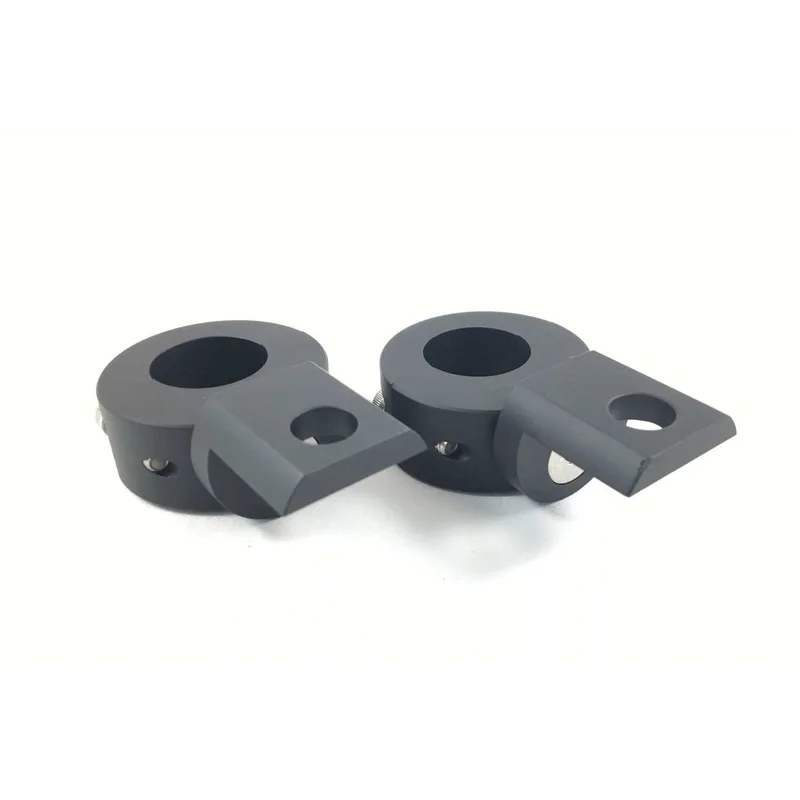 Clamps AUX Lights  - Round Bars - 7/8" , 1", 1.1/8" or 1.1/4" (Upto 900g per mount) / Chromed
