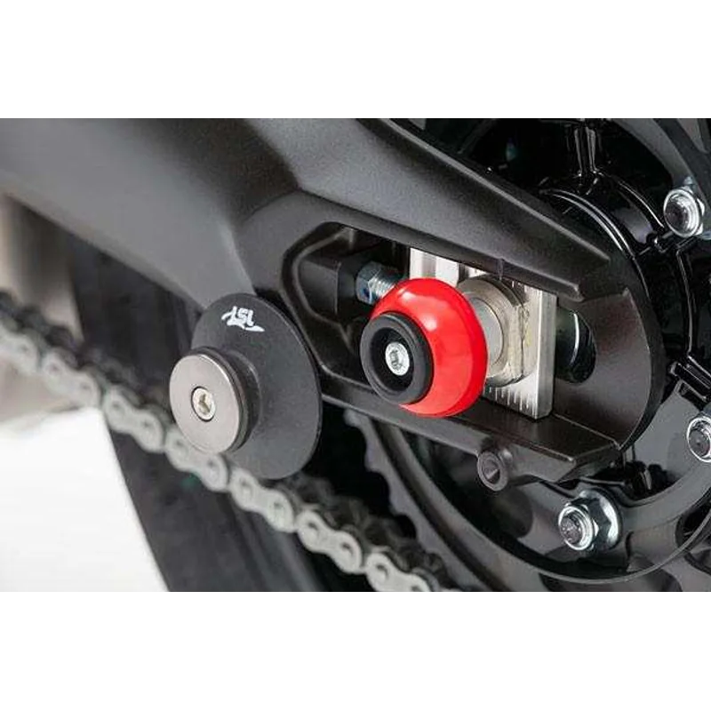 Suzuki Hayabusa Protection - Axle Sliders - Rear / Black