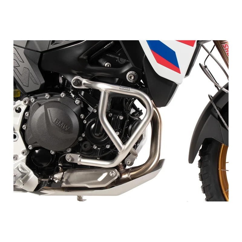 BMW F 900 GS Protection - Engine Bar - Stainless Steel - Raw