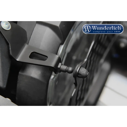 BMW R Series GS Protection - Headlight Guard Foldable (Metal) - Black