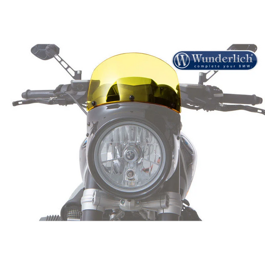 BMW R NineT Screens - Vintage Screen (H:120mm) - Yellow
