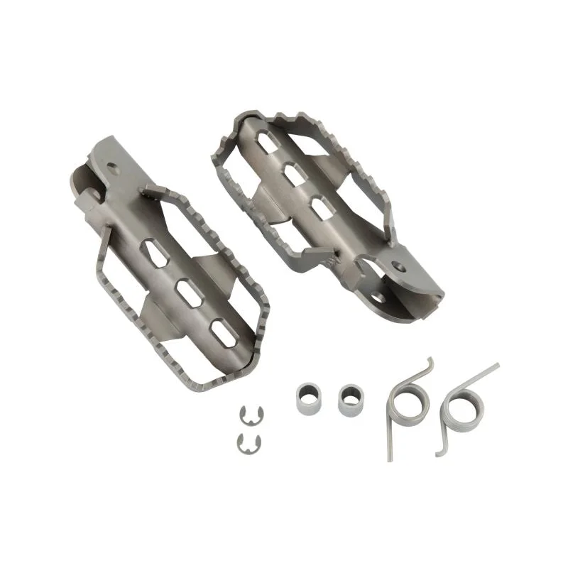 BMW R SER Ergo - Footrests "ULTI: - Silver