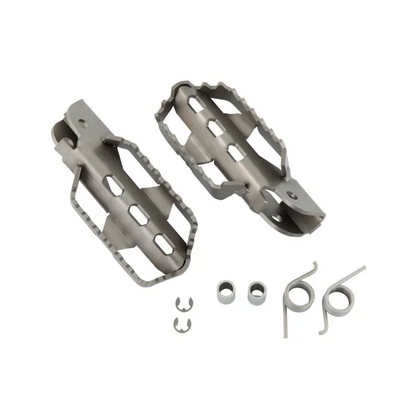 BMW R SER Ergo - Footrests "ULTI: - Silver