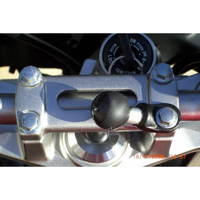 RAM Base - MIRROR Base with 9mm Hole and 25mm (1") Ball