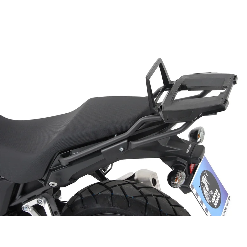 Honda CB 500X Carrier - Top Case Carrier (Anthracite) - Movable Hinge