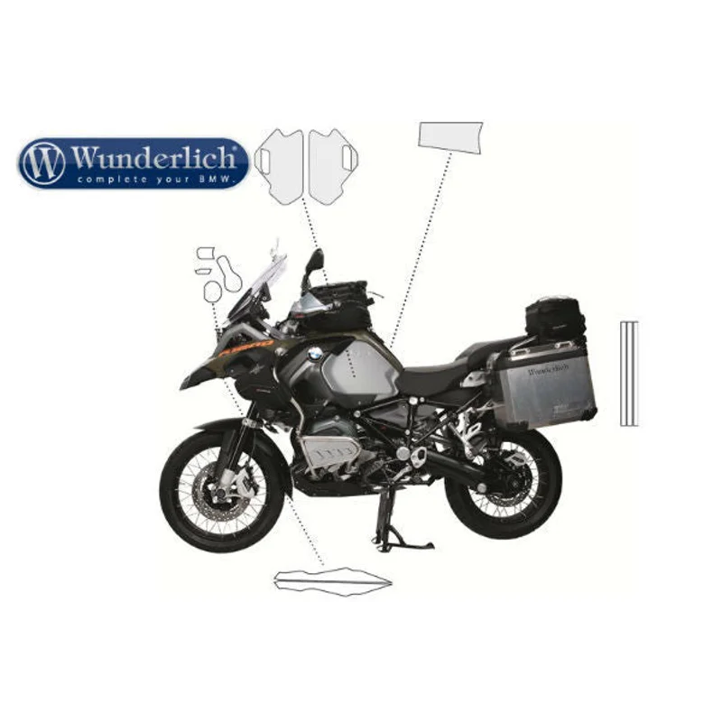 BMW R1200GSA Protection - Paint Protection - Tank Only