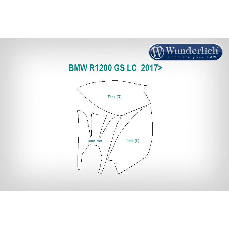 BMW R Series Protection - Paint Shield Set - Whole Set