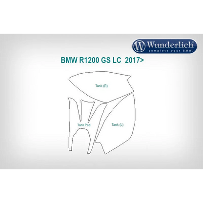 BMW R Series Protection - Paint Shield Set - Whole Set