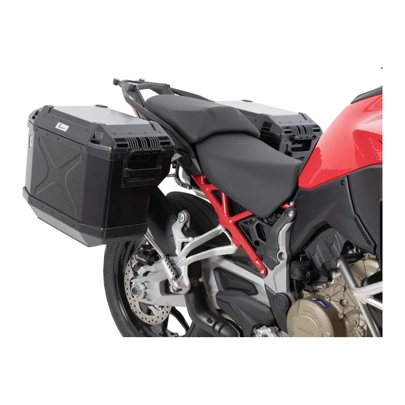 Ducati Multistrada V4 Luggage - Xplorer Cutout - Black