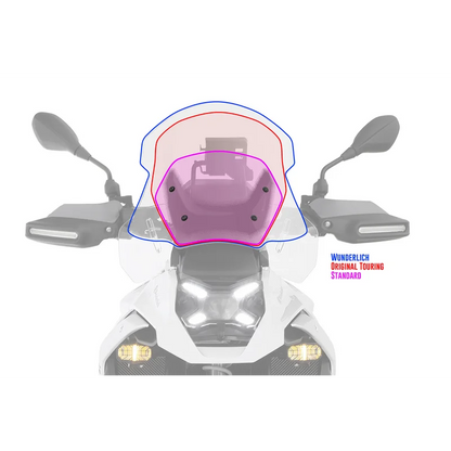 BMW R 1300 GS Screen - Windshield MARATHON - smoked grey
