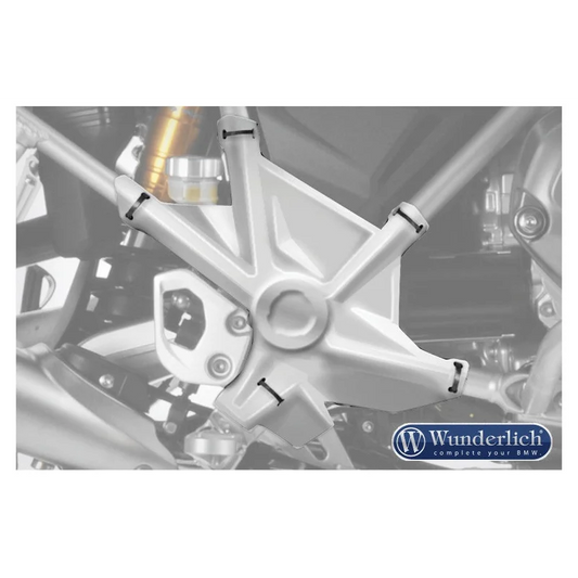 BMW R1200GS Protection - Frame Protectors - Black