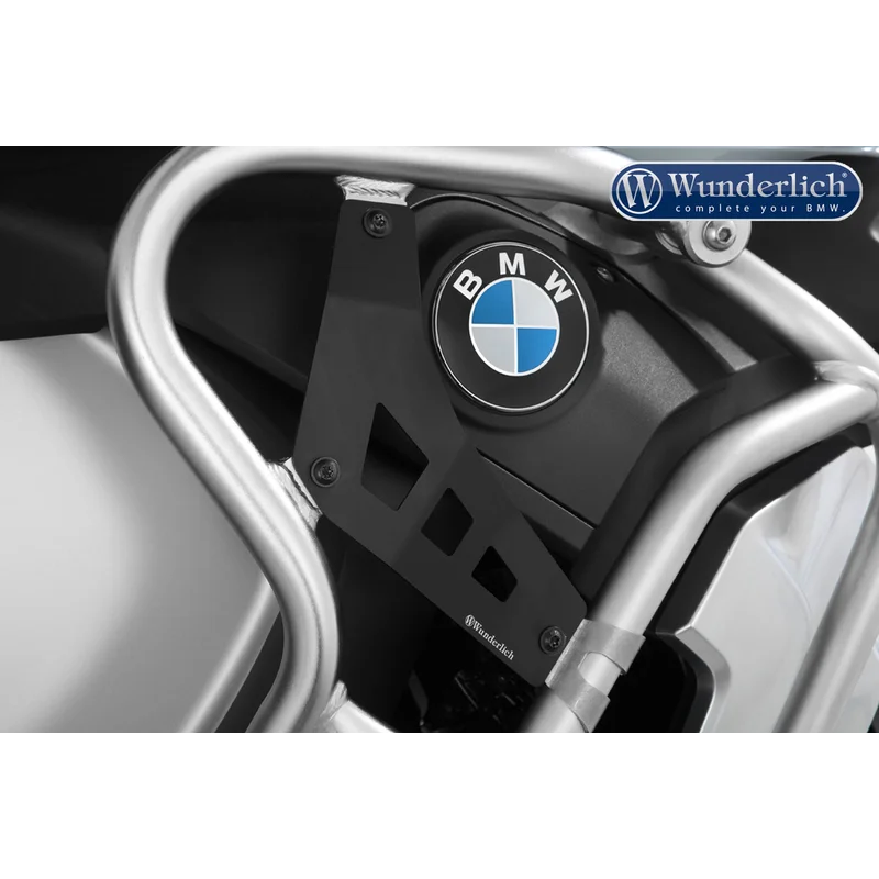 BMW R1250GSA Protection - Filler Plate for Reinforcement Bar - Black