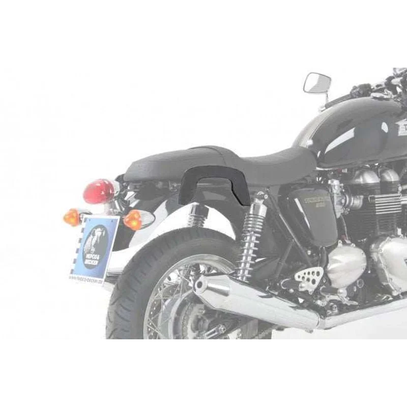 Triumph Thruxton Sidecases Carrier - C-Bow (Black)