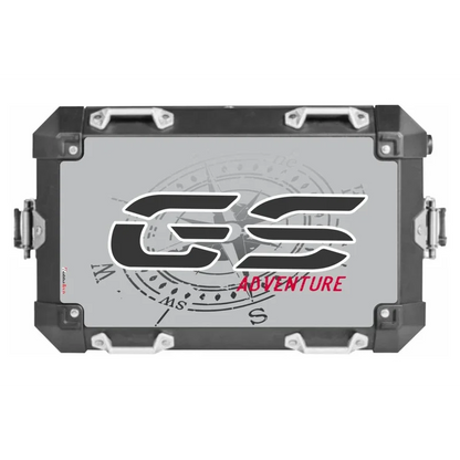 BMW R Ser GS Styling - Sidecase Top Vinyl - Grey Compass
