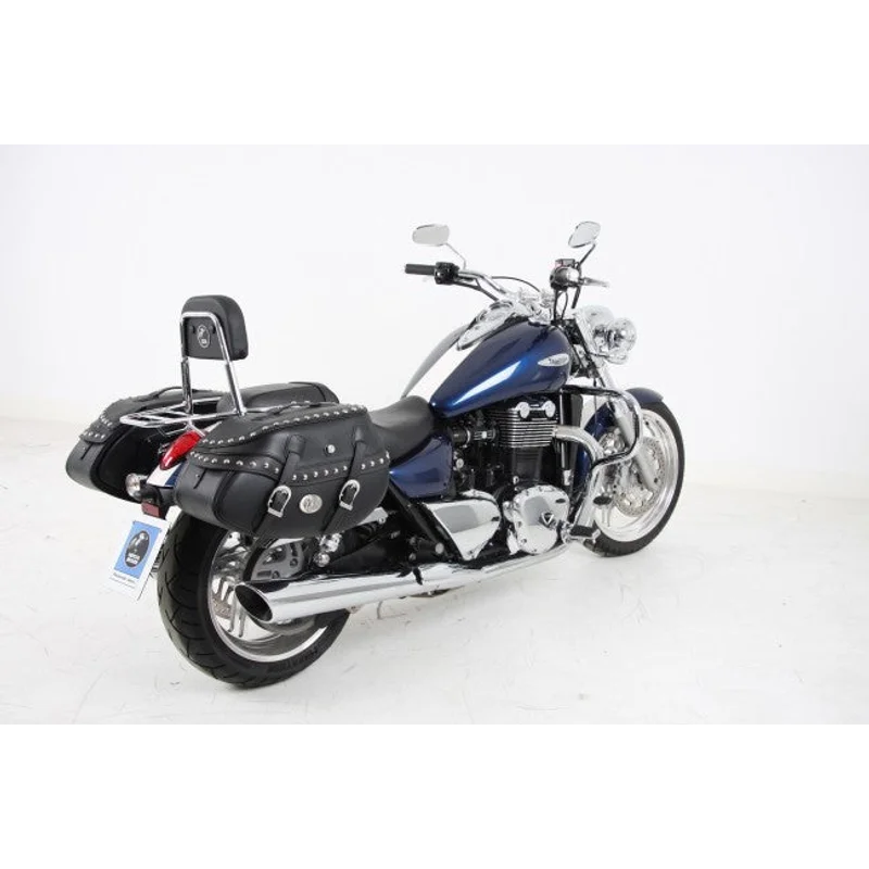 Triumph Thunderbird 1600 Sidecases Carrier - C-Bow - Chrome