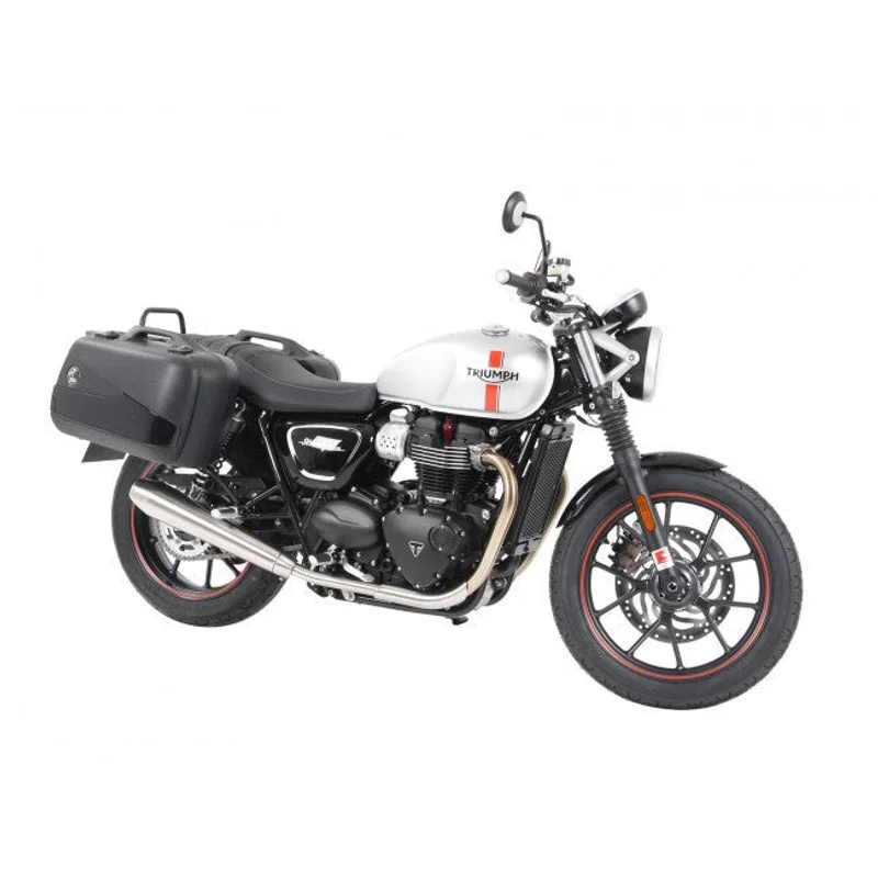 TRIUMPH Twin 900 Series Sidecases Carrier - Quick Release - Chrome