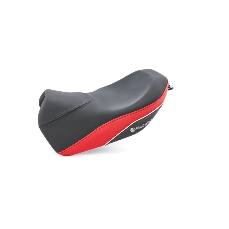 DUCATI Multistrada V4 Ergonomics -"Active Comfort" (Heating) Rider Seat - Black-Red / Low