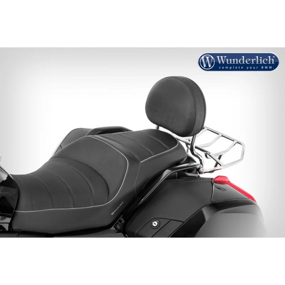 BMW K1600 B Ergonomics - Back Cushion for Sissy Bar - Cognac