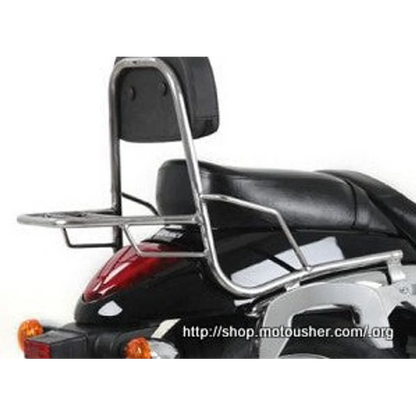 Suzuki M 800 Intruder Sissy Bar w Rear Rack (Chrome)