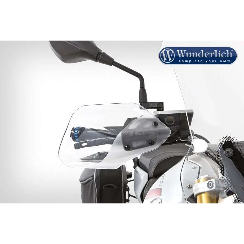 BMW R1200GS Protection - Hand Wind Deflector - Smoked Grey