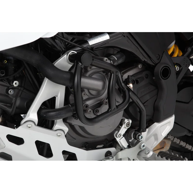 Ducati Desert X Protection - Tank Guard (Black) - Fits Off Road Skid Plate