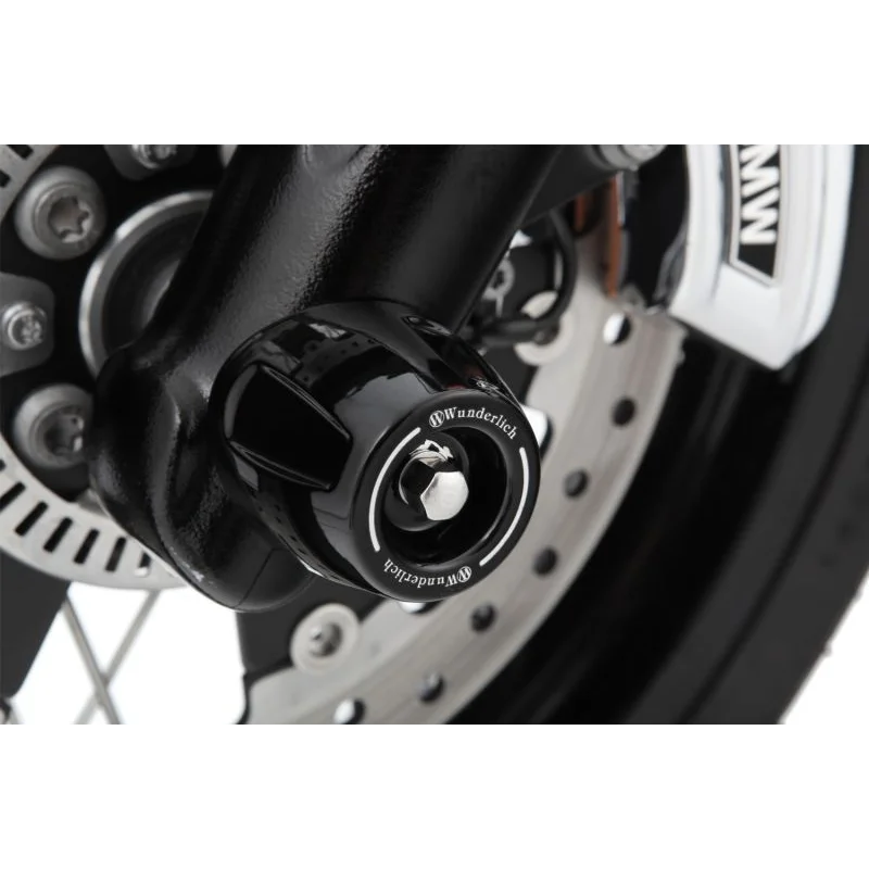 BMW R-Series Protection - Slider Axle (Front) - Chrome