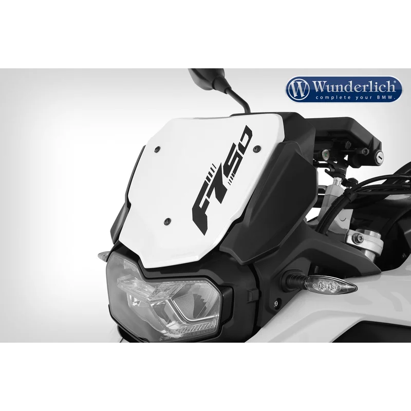BMW F 750 / 850 GS Screen - Windscreen "FlowJet" - White