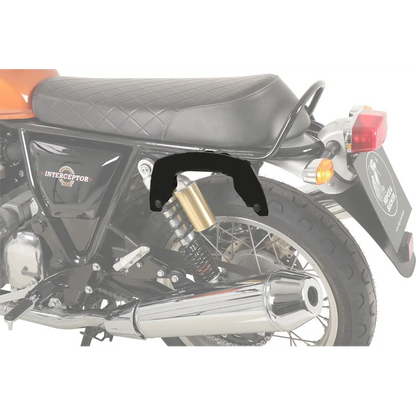Royal Enfield Interceptor Carrier Sidecases - C-Bow - Black