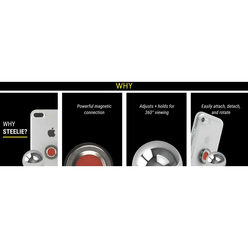 STEELIE BASE - DASH MOUNT