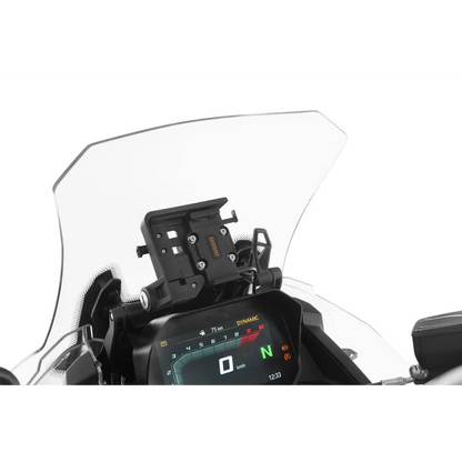 BMW F-Series F 900 GS Adventure Navigator holder with windscreen adjustment