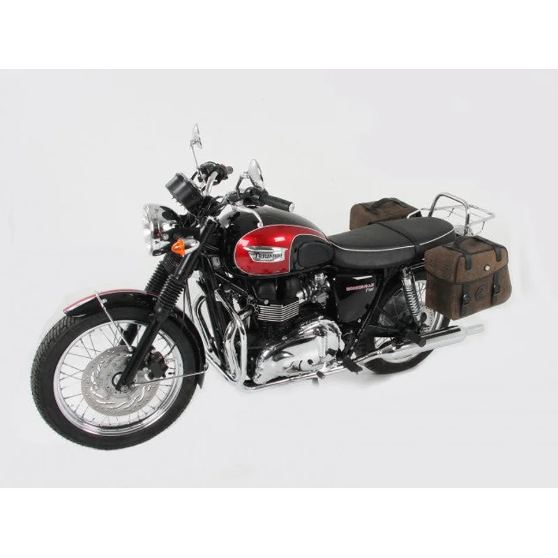 Triumph Bonneville / T100 / SE Carrier - Sidecases C-Bow (Chrome)