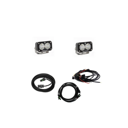 JEEP WRANGLER OE RUBICON OR SAHARA BUMPER DUAL REVERSE LIGHT KIT - ONX6+ 50 INCH - Clear / Upfitter