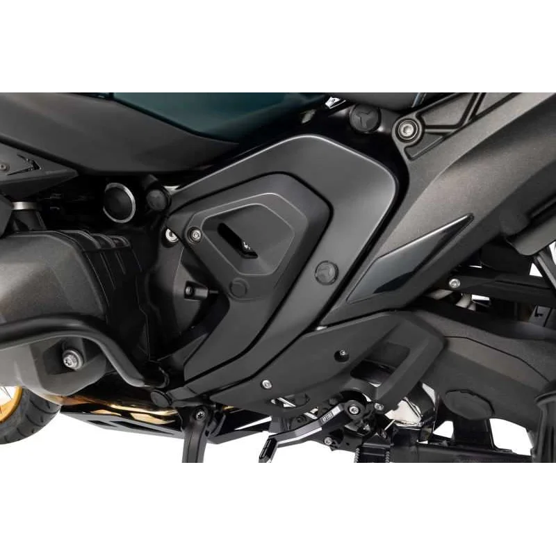 BMW R 1300 GSA Styling - Frame Protection Cover Caps (8-piece) - Black