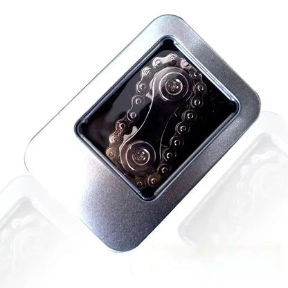 Chain Fingertip Decompression Gyroscope! (Fidget Spinner) - Black