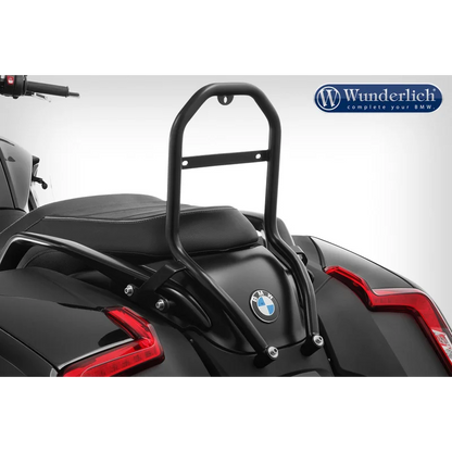 BMW K1600 B Ergonomics - Sissy Bar - Black / Bar + Backrest