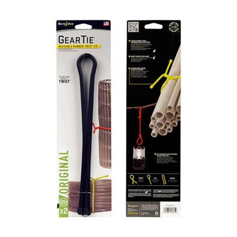 GEAR TIE - REUSABLE RUBBER - 2N (Length 30.48cm each)