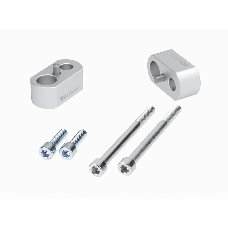 HANDLEBAR RISER - 20mm UP (B20A-20-0-SL) - Silver