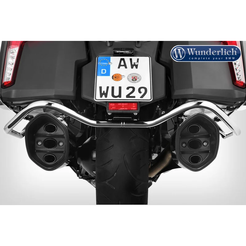 BMW K1600B Protection - Side Luggage Bar - Chrome