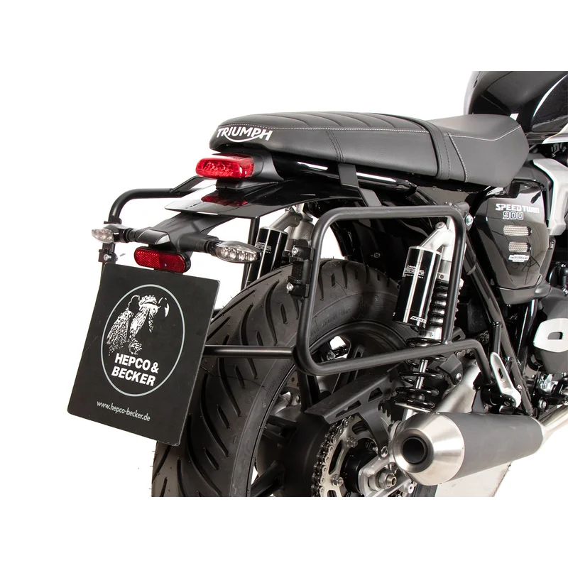 TRIUMPH SPEED TWIN 900 Carrier - Sidecarrier (Permanent Mount) - Black