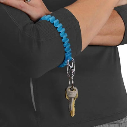 KEY BAND-IT STRETCH WRISTBAND - Stainless Steel