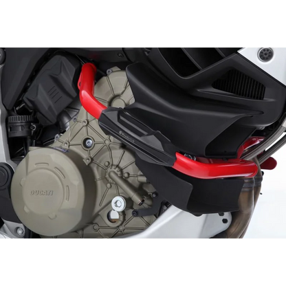 DUCATI Multistrada V4 Pikes Peak Protection - Engine Protection Bar - Red