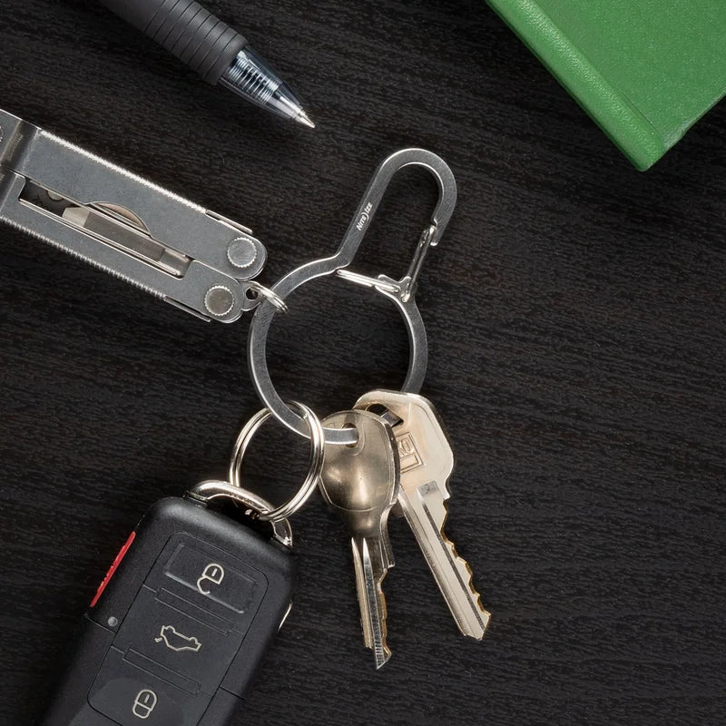 DUAL CHAMBER KEY RING - DUALPASS - Stainless Steel
